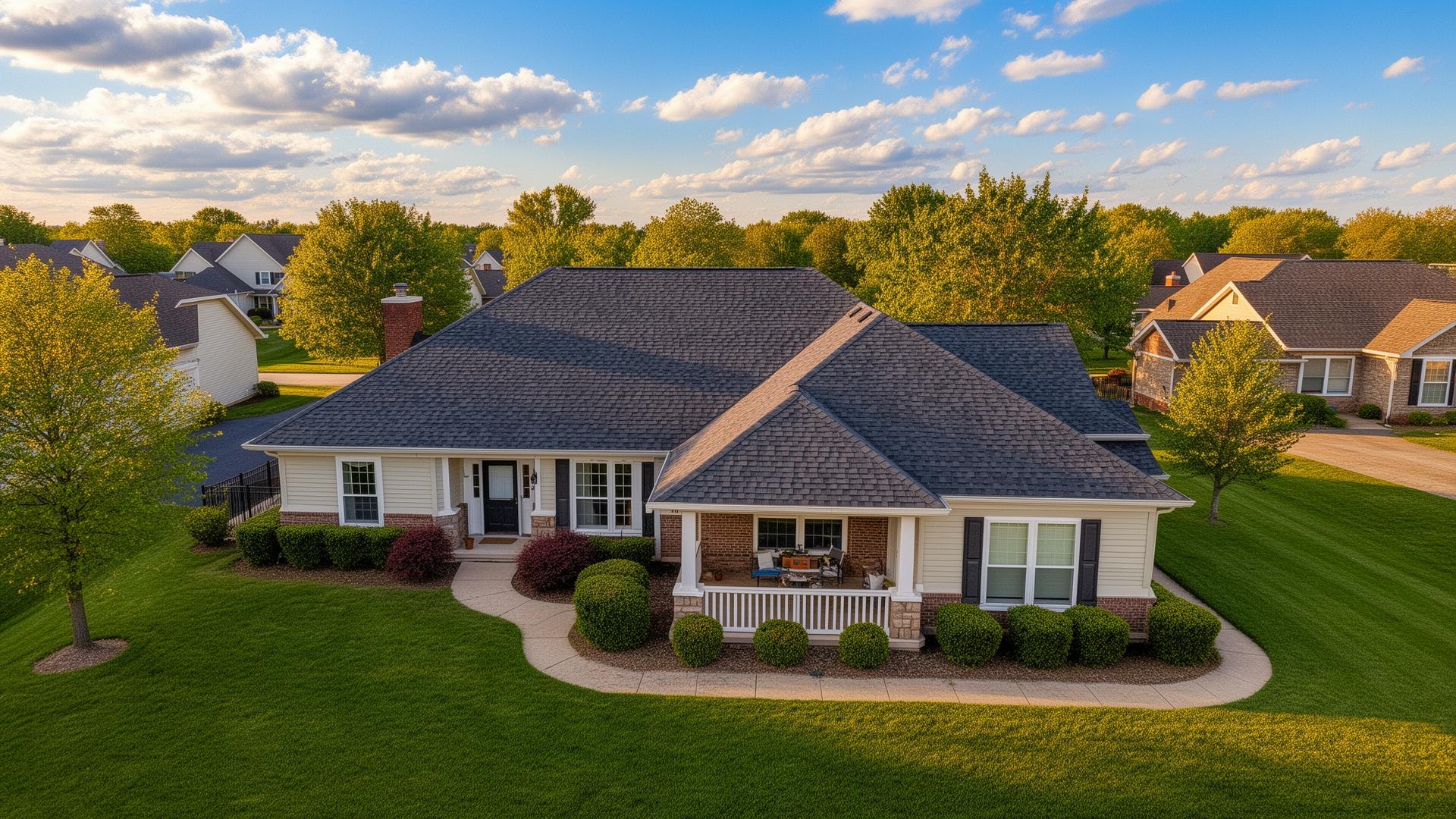 Beautiful home with new roof